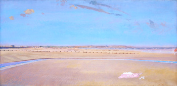 The Sands at Dymchurch  by Charles Sims